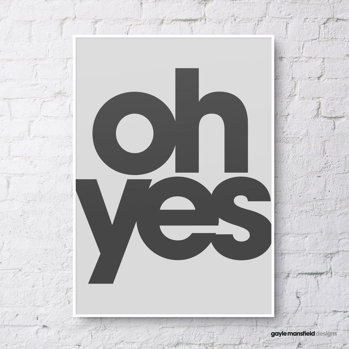 oh yes logo